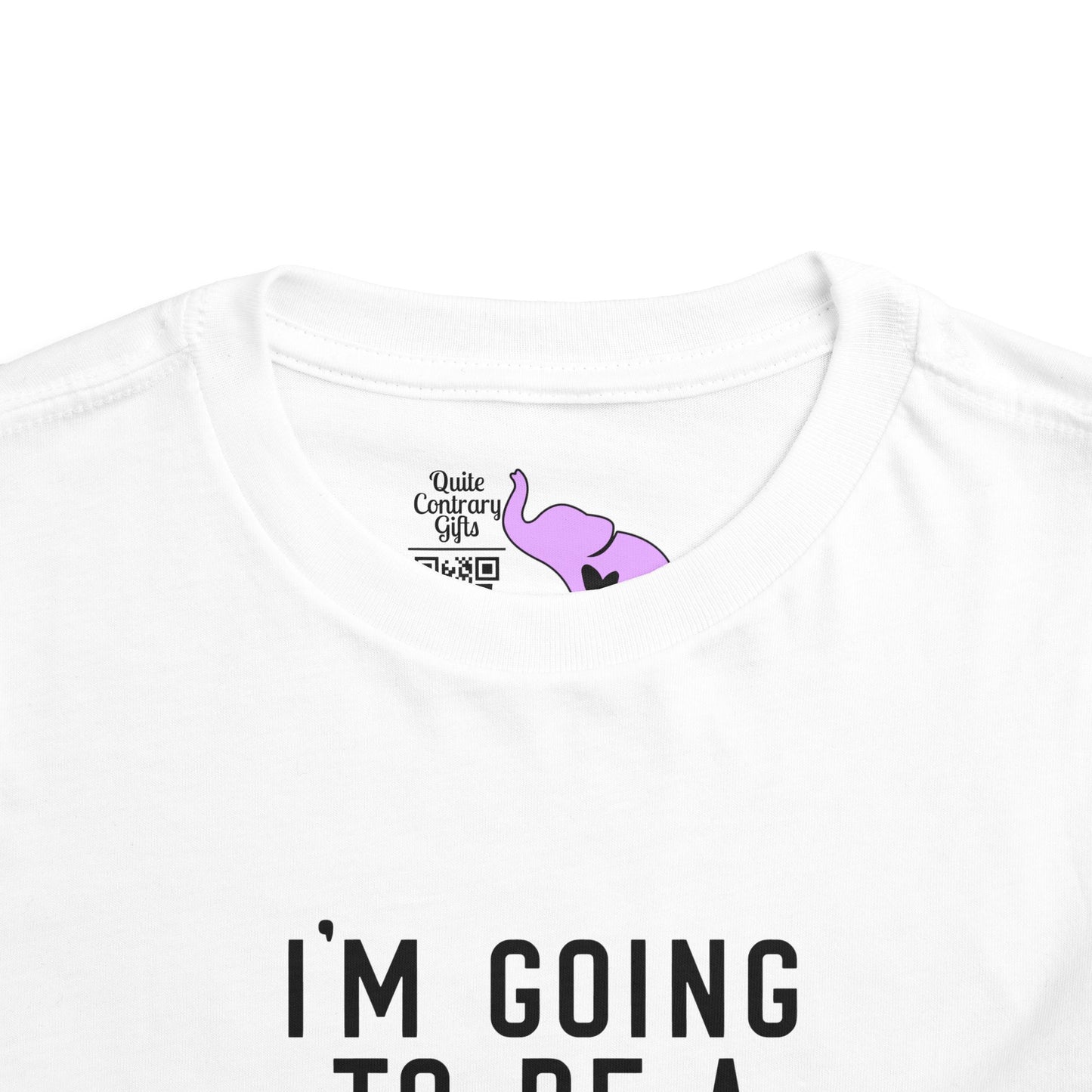 I'm Going To Be A Big Brother (Script) Toddler Tee