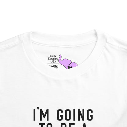 I'm Going To Be A Big Brother (Script) Toddler Tee