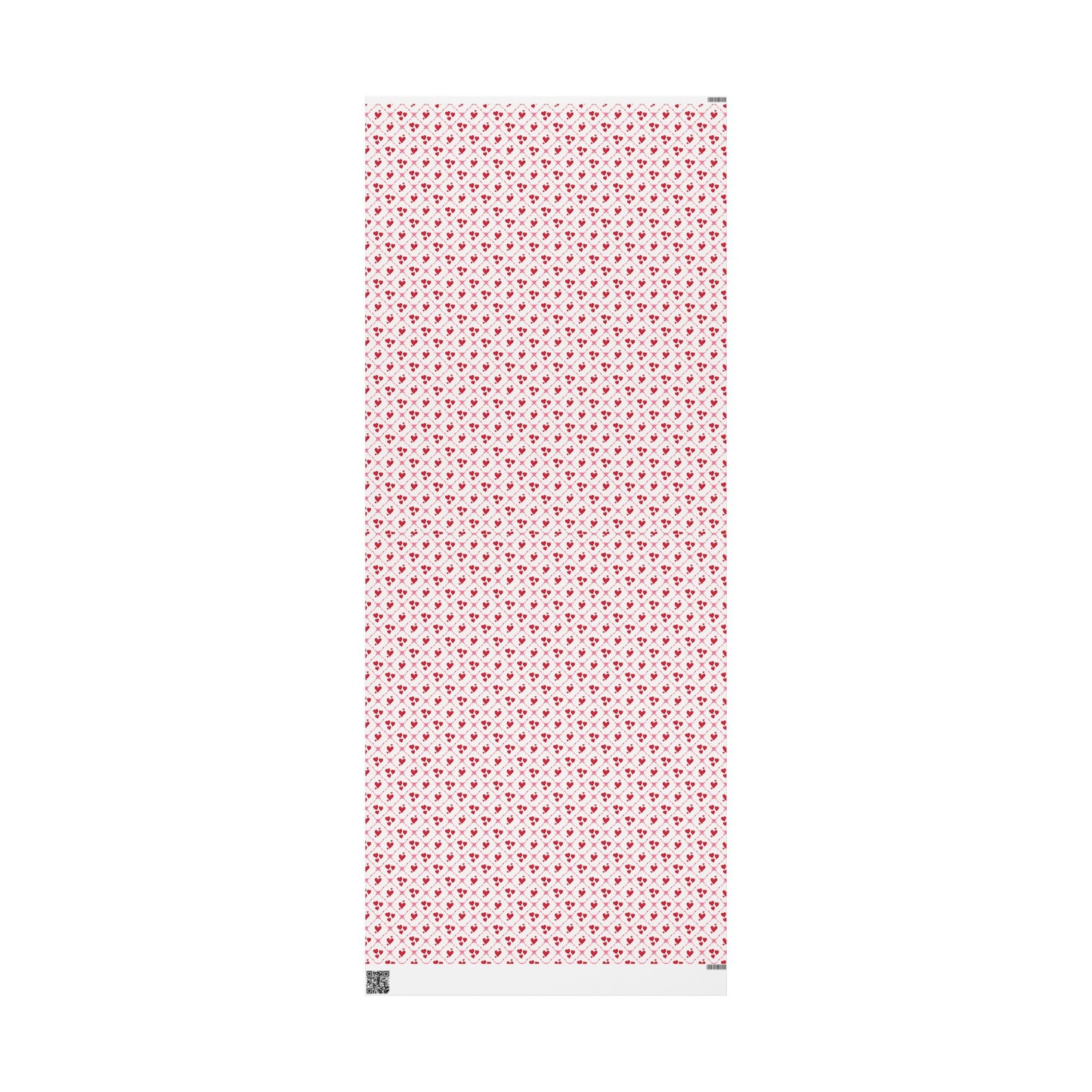 Cupid’s Lattice Wrapping Paper