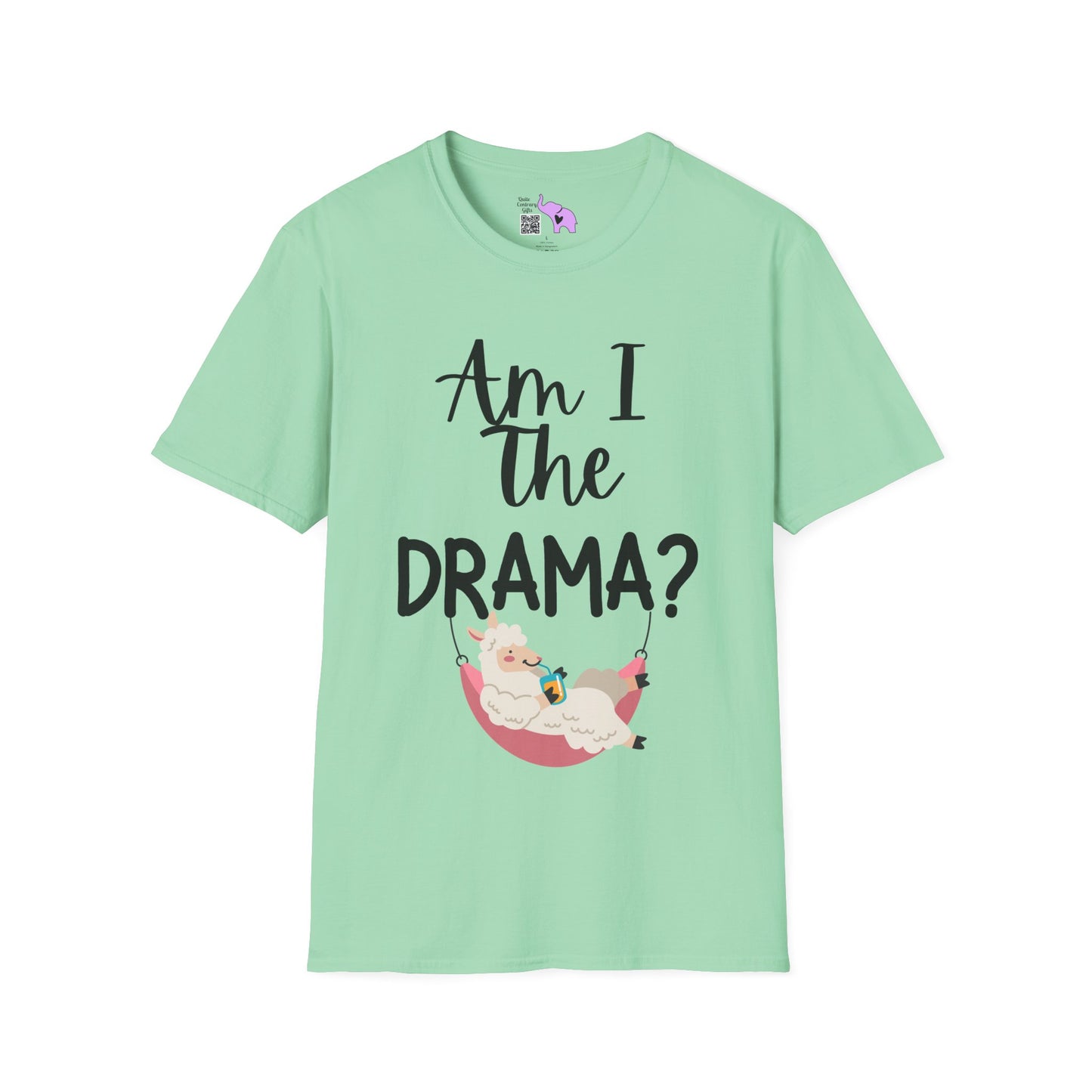 Am I The Drama? Lama Adult T-shirt