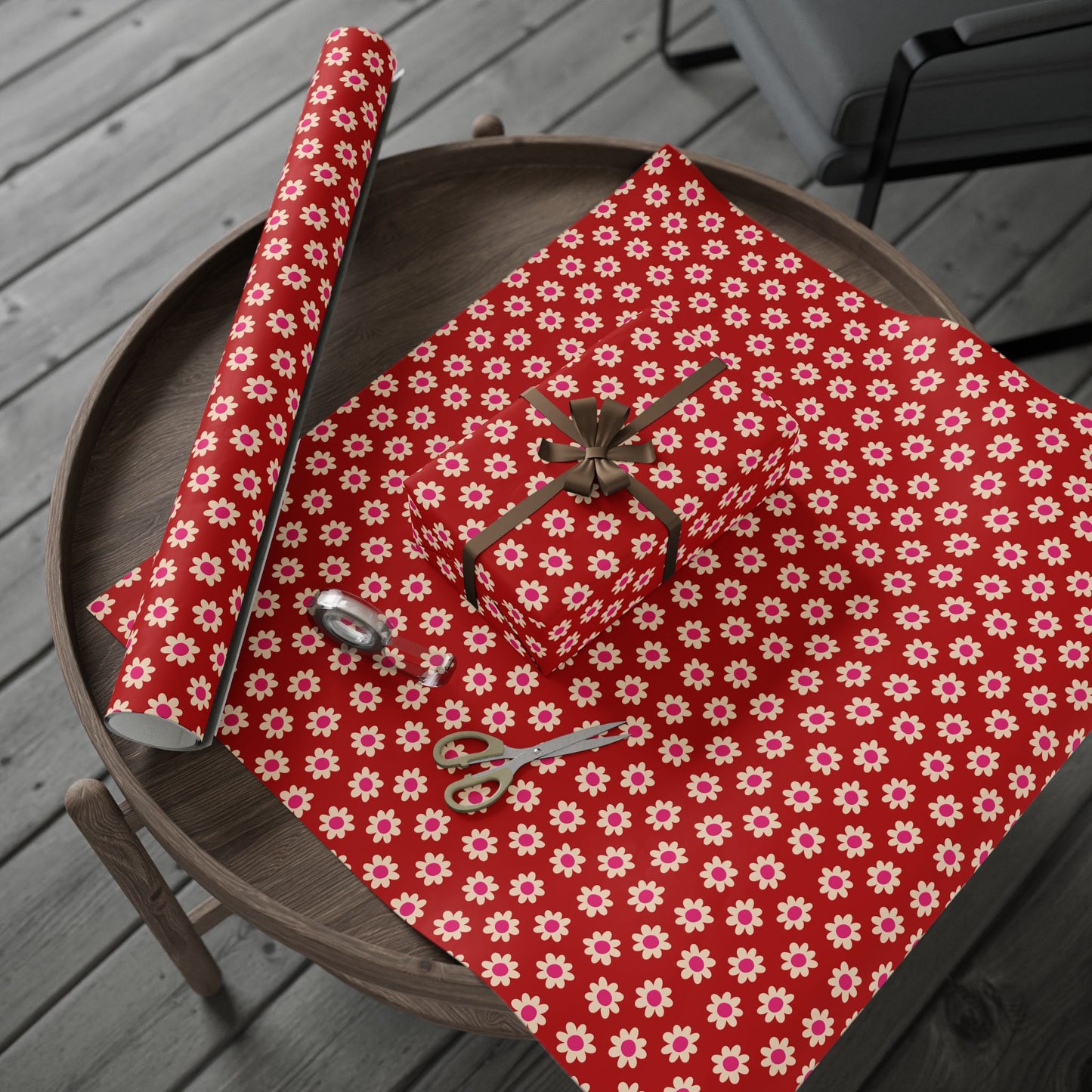 Cupid's Garden Wrapping Paper