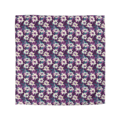 Twilight Daisy Meadow Microfiber Duvet Cover