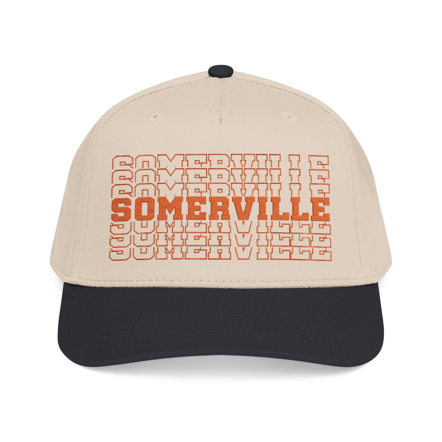 Somerville (Stacked) Mid Profile Baseball Cap