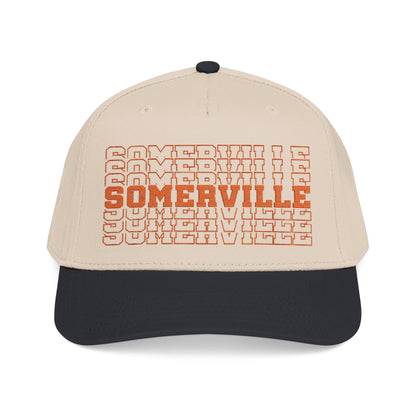 Somerville (Stacked) Mid Profile Baseball Cap