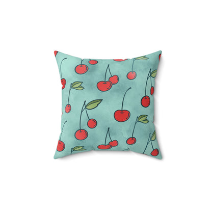 Cherry Jubilee Throw Pillow