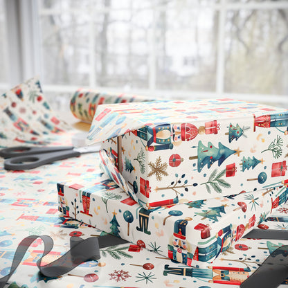 Nutcracker Noel Wrapping Paper