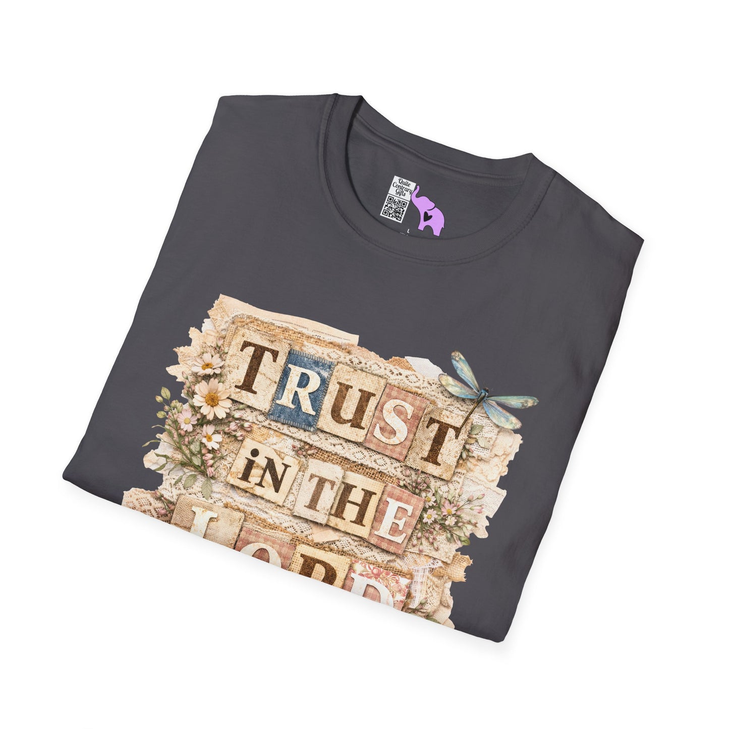 ""Trust In The Lord (Lace Collage) Adult T-shirt