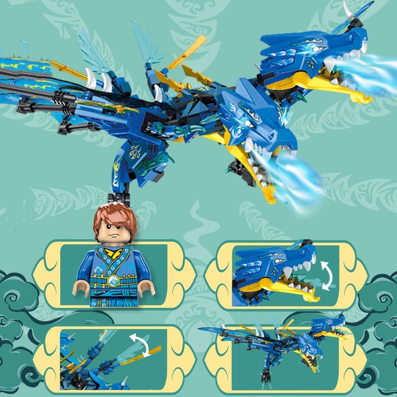 Mythical Dragons Block Collection Sets