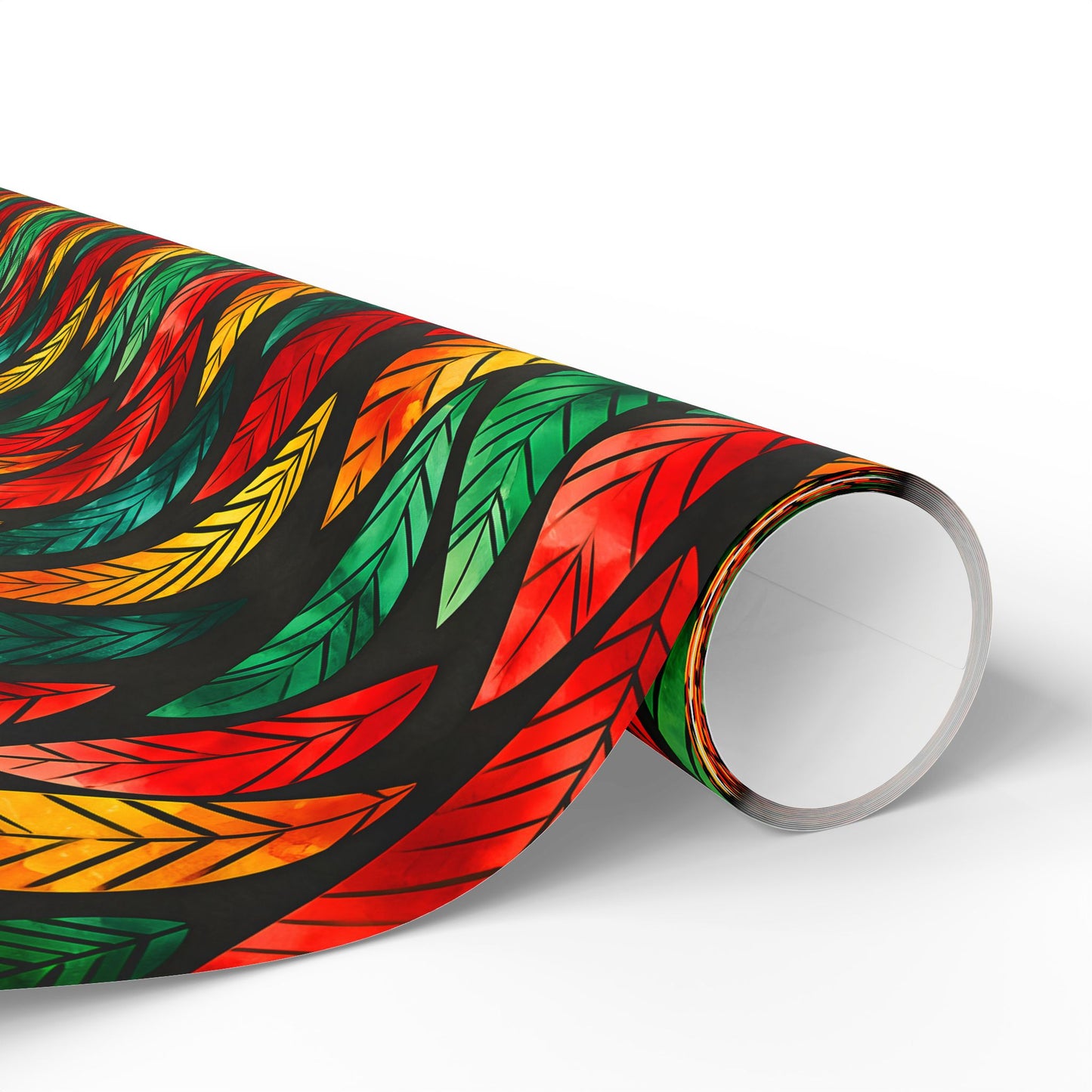 Festival Fire Kwanzaa Wrapping Paper