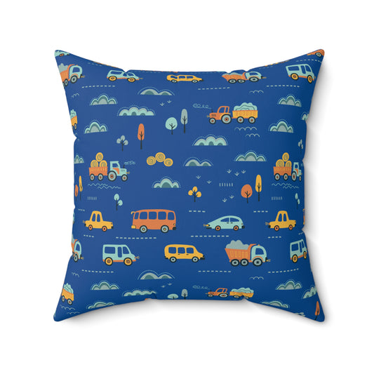 Back & Forth Boulevard Throw Pillow