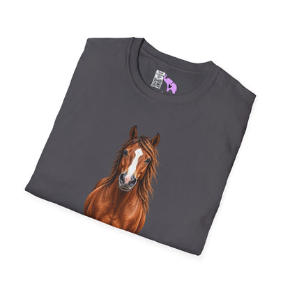 ""Front to Back Horse Lover Adult T-shirt