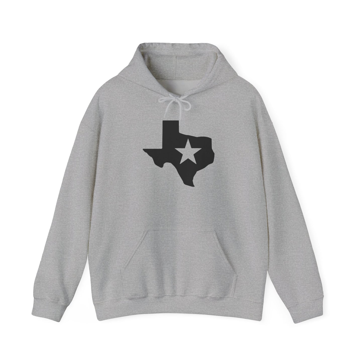 Texas w/Star Heavy Blend™ Hooded Sweatshirt