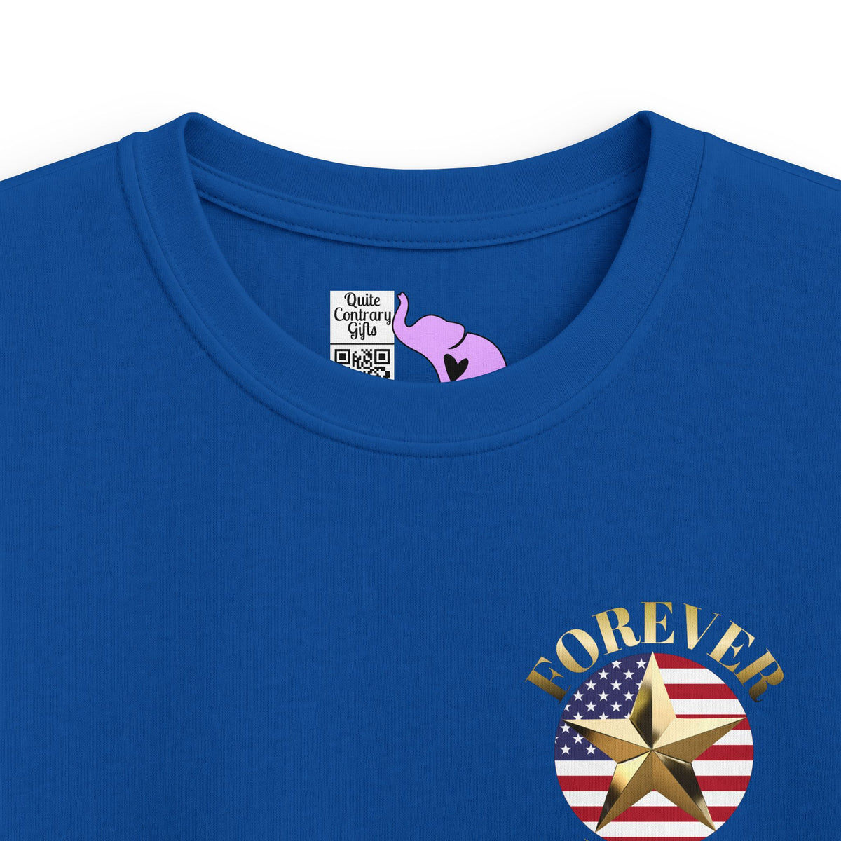 Gold Star Brother Forever Proud Youth Softstyle Tee