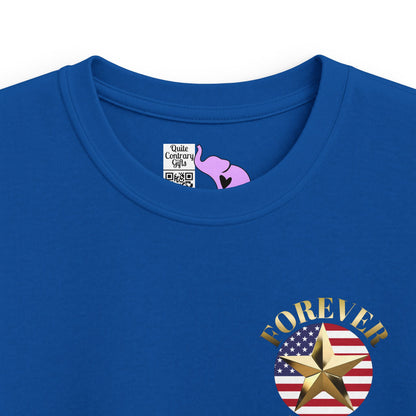 Gold Star Brother Forever Proud Youth Softstyle Tee