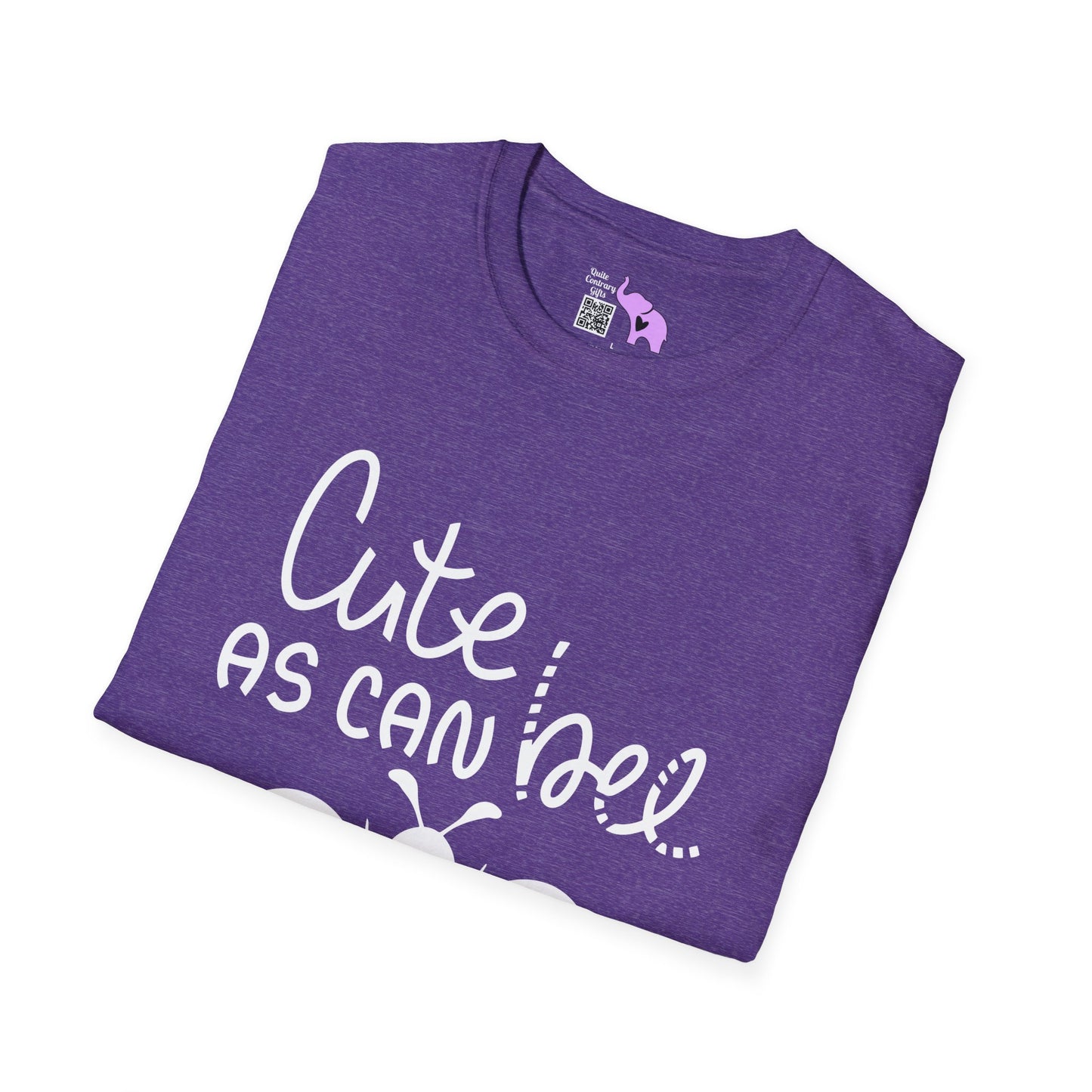 Cute As Can Bee Adult T-shirt