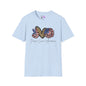 Peace Love America (Cheetah Print) Adult T-shirt
