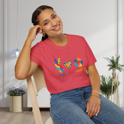 Autism Accept Love Understand Adult T-shirt