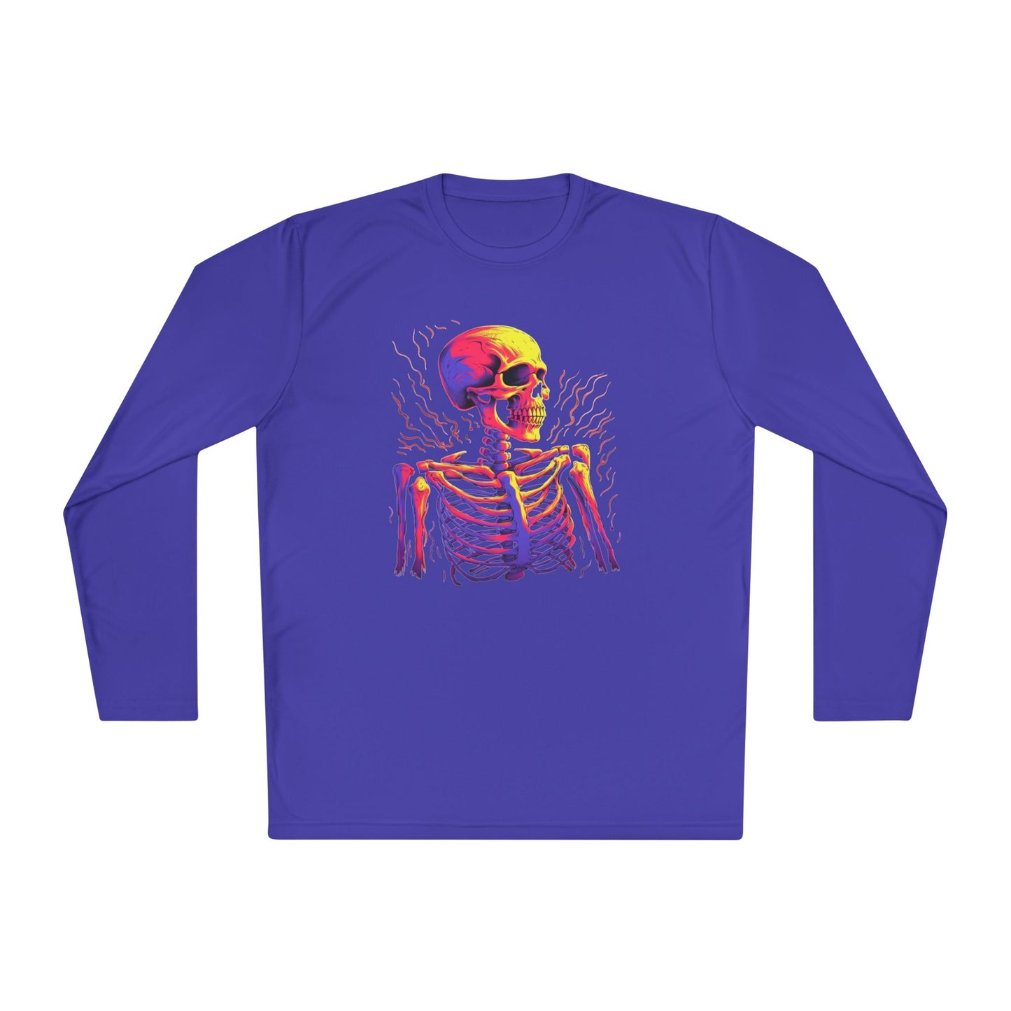 Creepy Bones 13 Adult Long Sleeve Tee