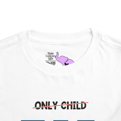 Promoted to Big Brother from Only Child Toddler Tee