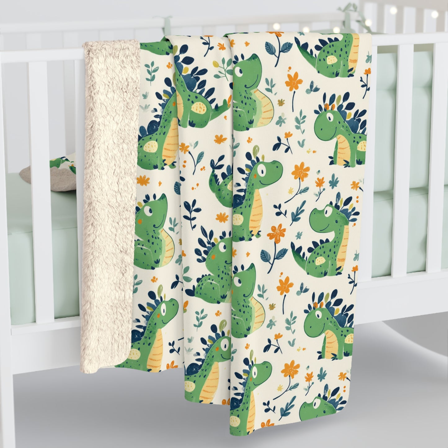 Roars & Giggles Sherpa Fleece Blanket