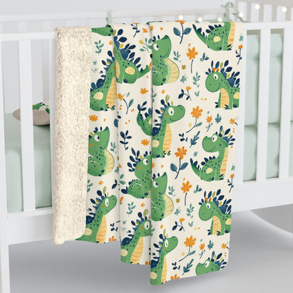 Roars & Giggles Sherpa Fleece Blanket