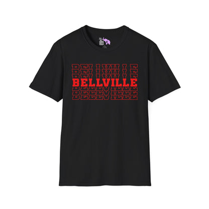 Bellville (Stacked) Adult T-shirt