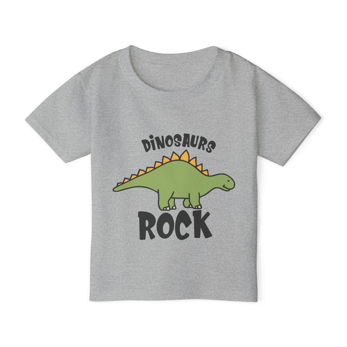 Dinosaurs Rock Heavy Cotton™ Toddler T-shirt