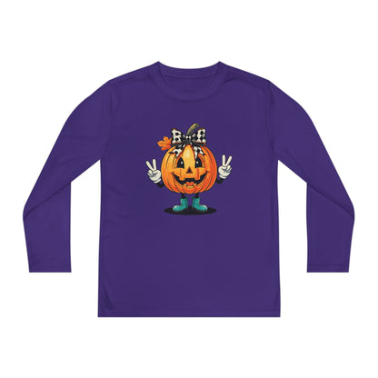 Pumpkin Peace Youth Long Sleeve Tee