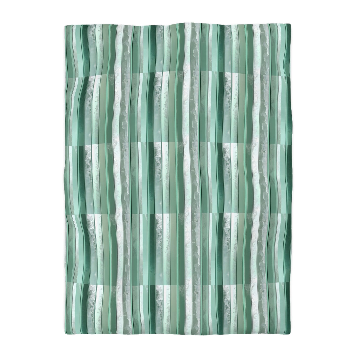 Seafoam Glass Microfiber Duvet Cover