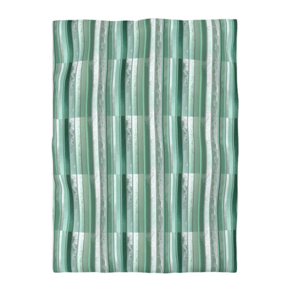 Seafoam Glass Microfiber Duvet Cover
