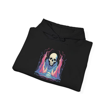 Creepy Ghost 2 Heavy Blend™ Hooded Sweatshirt
