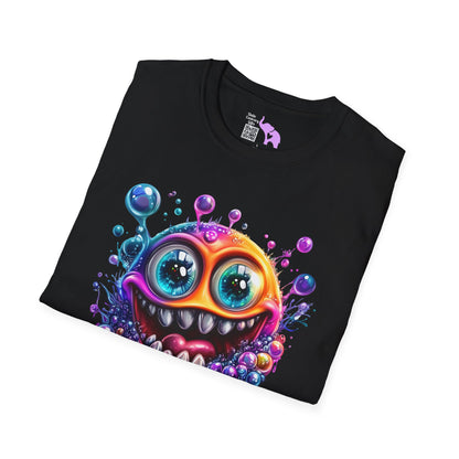 Bubbly Monster Adult T-shirt