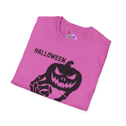 Pumpkin Halloween Vibes Adult T-shirt