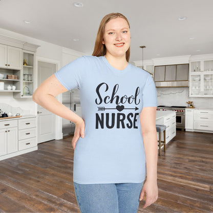 School Nurse Adult T-shirt