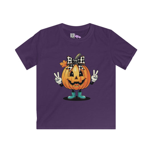 Pumpkin Peace Youth Softstyle Tee