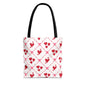 Cupid’s Lattice Canvas Tote Bag
