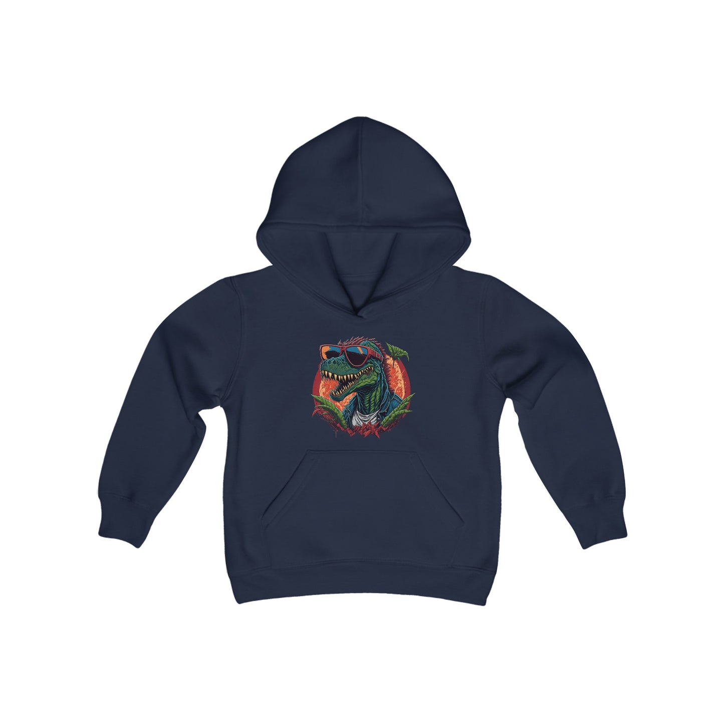 Cool Dinosaur Youth Hoodie