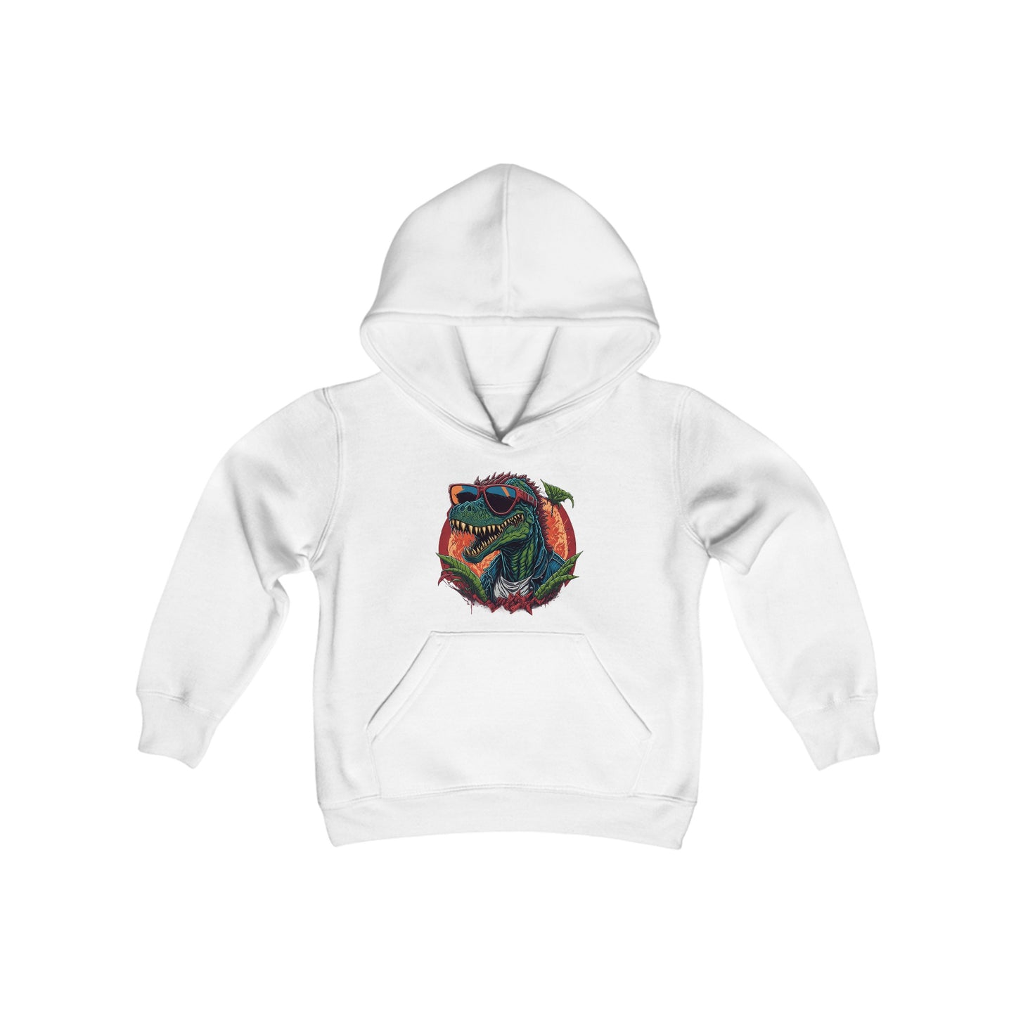 Cool Dinosaur Youth Hoodie