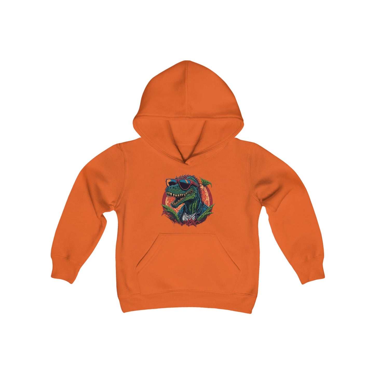 Cool Dinosaur Youth Hoodie