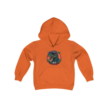 Cool Dinosaur Youth Hoodie