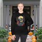 Creepy Bones 8 Adult Long Sleeve Tee