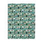 Happy Hounds Microfiber Duvet Cover