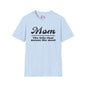 Mom The Title That Means The Most Adult T-shirt
