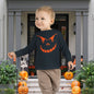 Spooky Jack-O-Lantern Toddler Long Sleeve Tee