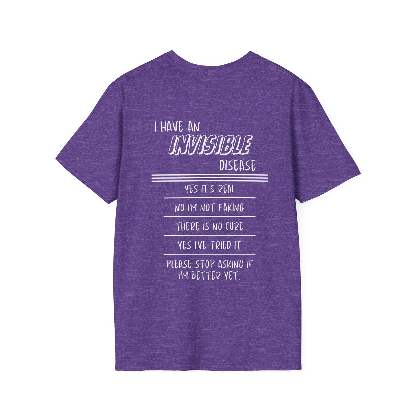 I'm An INVISIBLE Warrior Invisible Illness T-shirt