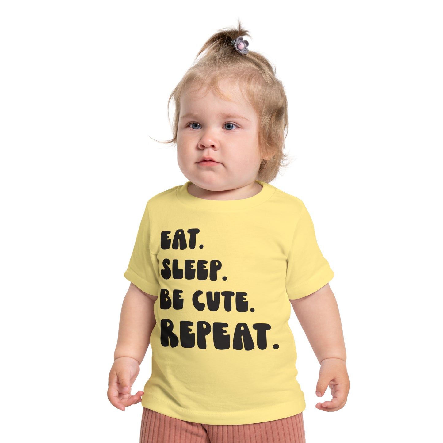 ""Eat Sleep Be Cute Repeat Infant T-Shirt
