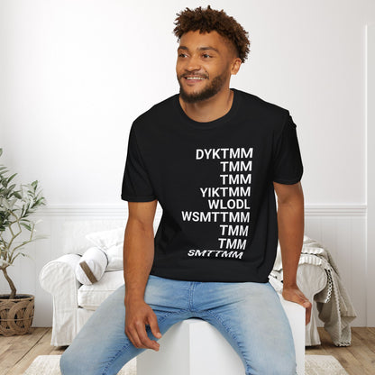 Do You Know The Muffin Man Abbreviation Adult T-shirt