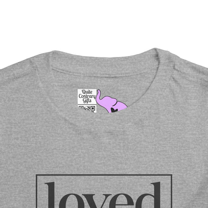 Loved Romans 5:8 Toddler Tee