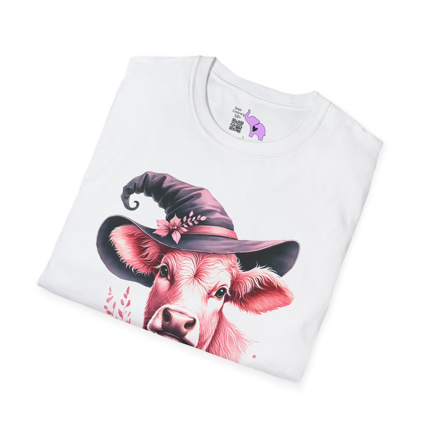 Witchy Cow Adult T-shirt