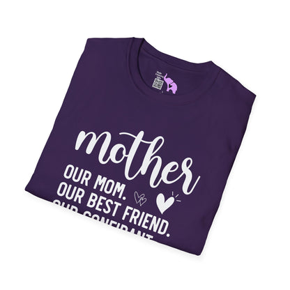 Mother The Glue That Sticks Our Family Together Adult T-shirt